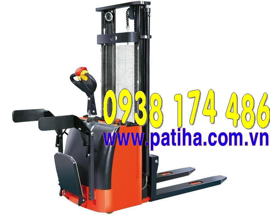 Xe nâng điện cao 1 tấn cao 1,6 mét (1000KG CAO 1600MM)